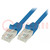 Patch cord; U/UTP; 5e; Line; CCA; PVC; blau; 0,5m; 26AWG