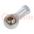 Piston rod eye; Thread: M10x1,25; 25÷32mm; Features: ball joint
