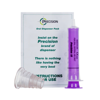 Oral Syringe - Precision Purple Oral Syringes - 10ml