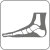 Schuheinlagen ganzflächige Einlegesohle mit Fußgewölbestütze LOW Version: 41 - Größe: 41
