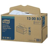 Produktbild zu TORK Extra Starke Industrie Papierwischtücher 3-lagig gefaltet in Handy Box