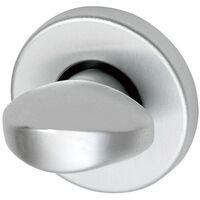 Produktbild zu SCH Line, L/U-Form WC-rozetta, ø 50 mm, ezüst eloxált