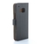 Book-Style Tasche für HTC One M9, One M9s Vertikal mit Halterung - Schwarz