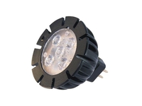 GARDEN LIGHTS MR16 POWER-BOMBILLA LED (12 V, 5 W, GU5.3), NEGRO, 0.1 X 0.1 X 0.1 CM