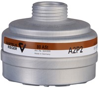 Filter A2P2 Kombinationsfilter - Schraubfilter, organische Gase, Partikel, Rd40