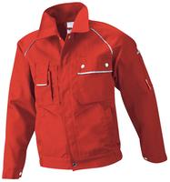 Bundjacke,Canvas,320g/qm,Größe 27,rot