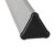 Beurtbalkje driehoekig | aluminium | 4c-digitaaldruk + beschermfolie 2-zijdig met U-houder voor papier tot 250 g/m²