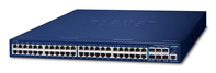 PLANET SGS-6310-48T6X network switch Managed L3 Gigabit Ethernet (10/100/1000) 1U Blue