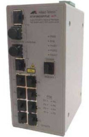 Allied Telesis AT-IFS802SP Zarządzany Fast Ethernet (10/100) Szary