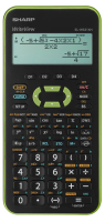 Sharp EL-W531XHGR calculator Pocket Wetenschappelijke rekenmachine Zwart, Groen