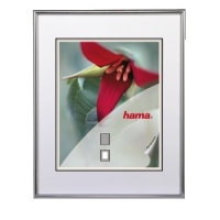 Hama Plastic Frame "Sevilla", Silver Matt, 13 x 18 cm