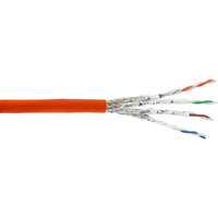 InLine 71100I netwerkkabel Oranje 100 m Cat7a S/FTP (S-STP)