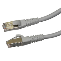 Videk 2996AS-0.5GY Netzwerkkabel Grau 0,5 m Cat6a S/FTP (S-STP)