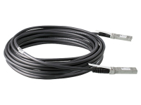 HPE 10G SFP+ 7m fibre optic cable SFP+ Black, Silver
