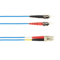 Black Box 15m ST-LC InfiniBand/fibre optic cable OM1 Blauw, Meerkleurig