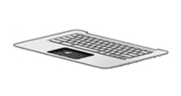 HP 830878-BG1 laptop spare part Housing base + keyboard