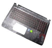 HP 836884-061 laptop alkatrész Alapburkolat + billentyűzet