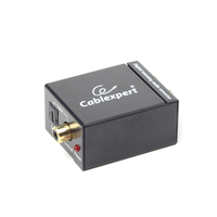 Gembird DSC-OPT-RCA-001 konwerter plików audio Czarny