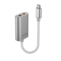 Lindy 42711 Handykabel Weiß USB C 3.5mm