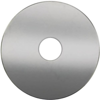 Toolcraft 888071 wig, afstandsstuk & sluitring 100 stuk(s) Platte ring Gegalvaniseerd staal