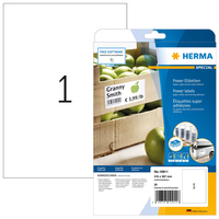 HERMA 10911 etiqueta de impresora Blanco Etiqueta para impresora autoadhesiva