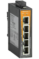 Weidmüller IE-SW-EL05-5TX Managed Fast Ethernet (10/100) Zwart, Oranje