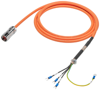 Siemens 6FX3002-5CL12-1AF0 electriciteitssnoer Oranje