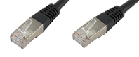 econ connect F6TP0,25SW hálózati kábel Fekete 0,25 M Cat6 S/FTP (S-STP)