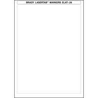 Brady ELAT-28-747-W printer label White Self-adhesive printer label