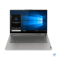 Lenovo ThinkBook 14s Yoga Intel® Core™ i5 i5-1135G7 Hybride (2-en-1) 35,6 cm (14") Écran tactile Full HD 16 Go DDR4-SDRAM 256 Go SSD Wi-Fi 6 (802.11ax) Windows 10 Pro Gris
