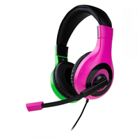 Bigben Interactive Wired Stereo Gaming Headset V1 Head-band Black, Green, Pink