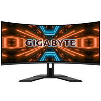 Gigabyte G34WQC A számítógép monitor 86,4 cm (34") 3440 x 1440 pixelek UltraWide Quad HD LCD Fekete
