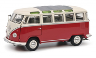 Schuco Volkswagen T1b Samba Busje miniatuur Voorgemonteerd 1:18