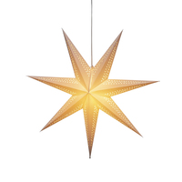 Konstsmide Paper star Fénydekorációs világító figura 1 izzó(k)