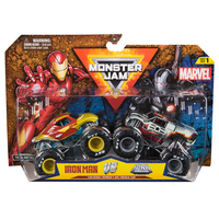 Monster Jam Marvel Iron Man Vs. War Machine