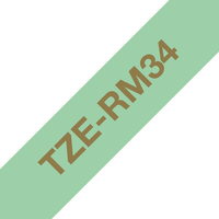 Brother TZE-RM34 nyomtatószalag Arany