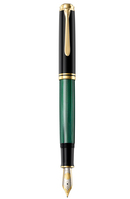 Pelikan Souverän® 1000 stylo-plume Système de reservoir rechargeable Noir, Or, Vert 1 pièce(s)