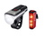 Sigma Sport Aura 80 + Blaze Set Achterlicht + voorlicht (set) LED