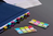 3M 7100070595 zelfklevend notitiepapier Rechthoek Blauw, Groen, Rood, Geel 40 vel Zelfplakkend