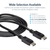 StarTech.com 6ft (2m) DisplayPort 1.2 Cable - 4K x 2K Ultra HD VESA Certified DisplayPort Cable - DP to DP Cable for Monitor - DP Video/Display Cord - Latching DP Connectors