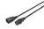 Digitus AK-440201-050-S tápkábel Fekete 5 M IEC C14 IEC C13