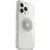 OtterBox Cover per iPhone 13 Pro Otter+Pop, resistente a shock e cadute; cover con PopGrip PopSockets,testata 3x vs le norme anti caduta MIL-STD 810G, trasparente