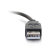 C2G 2m, USB2.0-C/USB2.0-A câble USB USB C USB A Noir