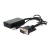 Value 12.99.3117 câble vidéo et adaptateur 0,15 m HDMI Type A (Standard) VGA (D-Sub) + 3,5 mm Noir
