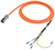 Siemens 6FX3002-5CL12-1BF0 cable de transmisión Naranja