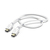 Hama 00183332 USB kábel 0,2 M USB 2.0 USB C Fehér