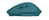 Trust Ozaa - Draadloze muis met USB-dongle - Oplaadbaar - Blauw/ groen
