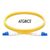 ATGBICS LC-LC OS2, Fibre Optic Cable, Singlemode, Duplex, Yellow, 1m