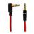 2GO 795528 Audio-Kabel 1,5 m 3.5mm Schwarz, Rot