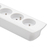 Qoltec 50274 power extension 1.8 m 4 AC outlet(s) Indoor White